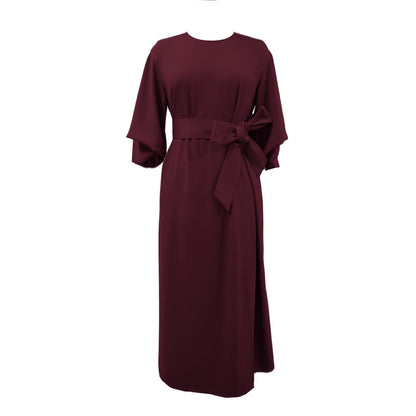 Robe élégante avec manches bouffantes
