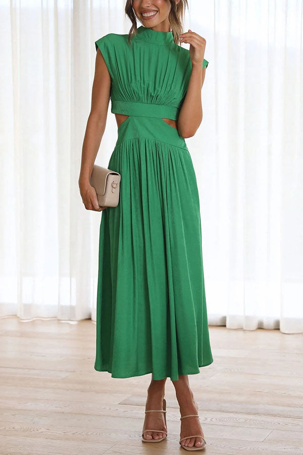 Quincy | Robe Midi avec Taille et Poches