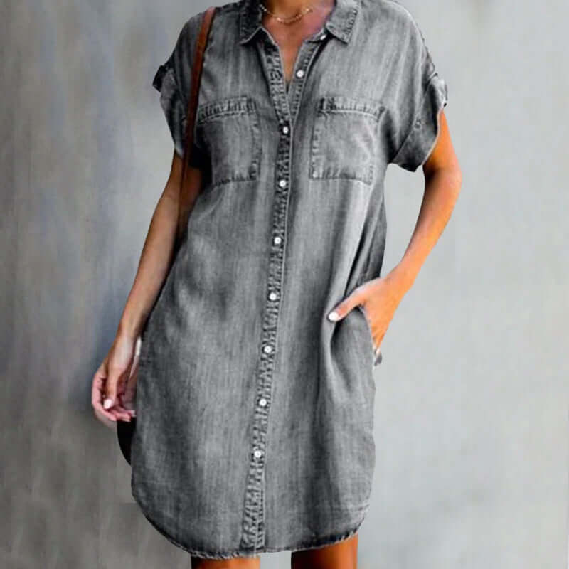 Quiria - Robe Chemise Simple