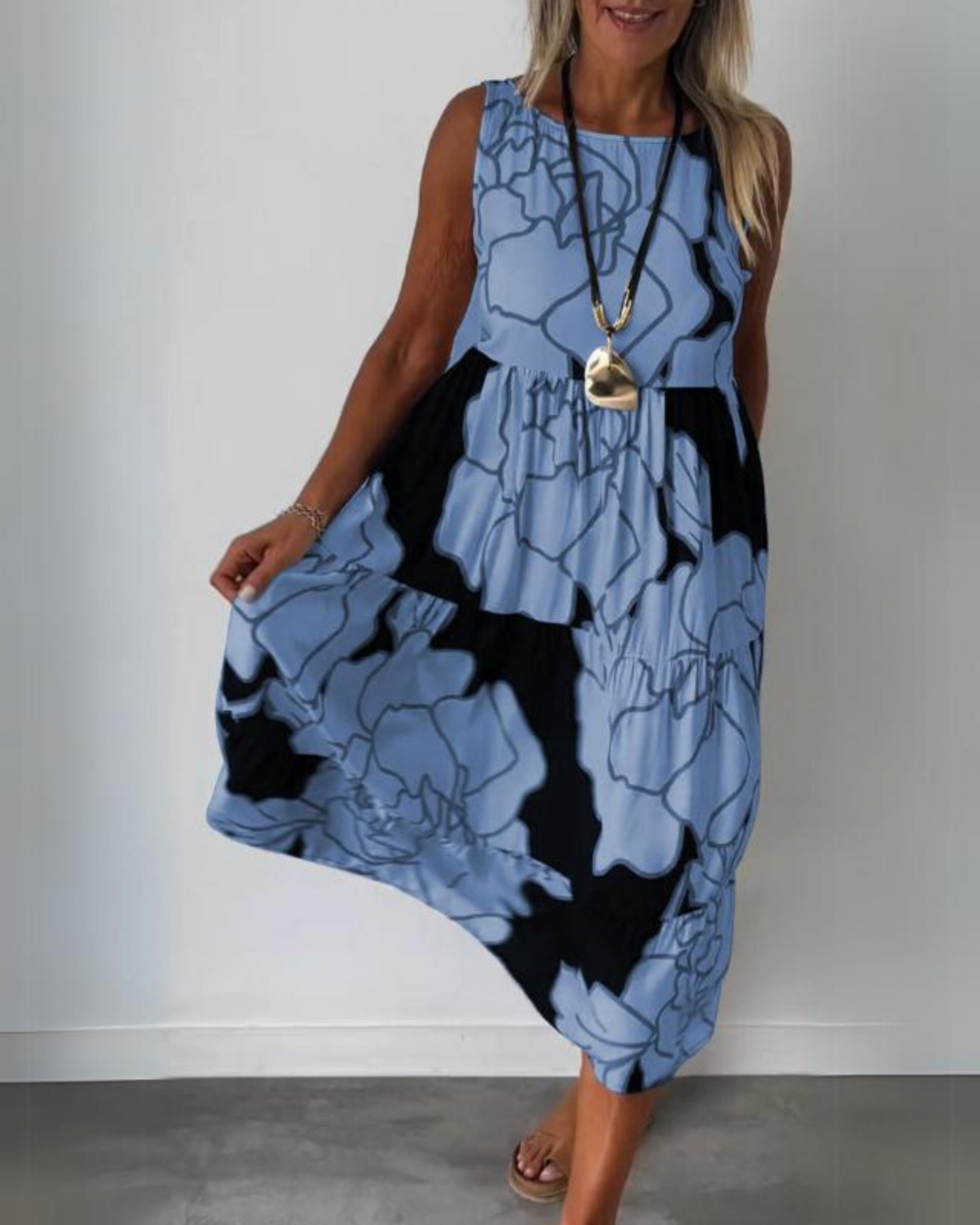 GRACE - ROBE BOHO FLORALE ÉLÉGANTE