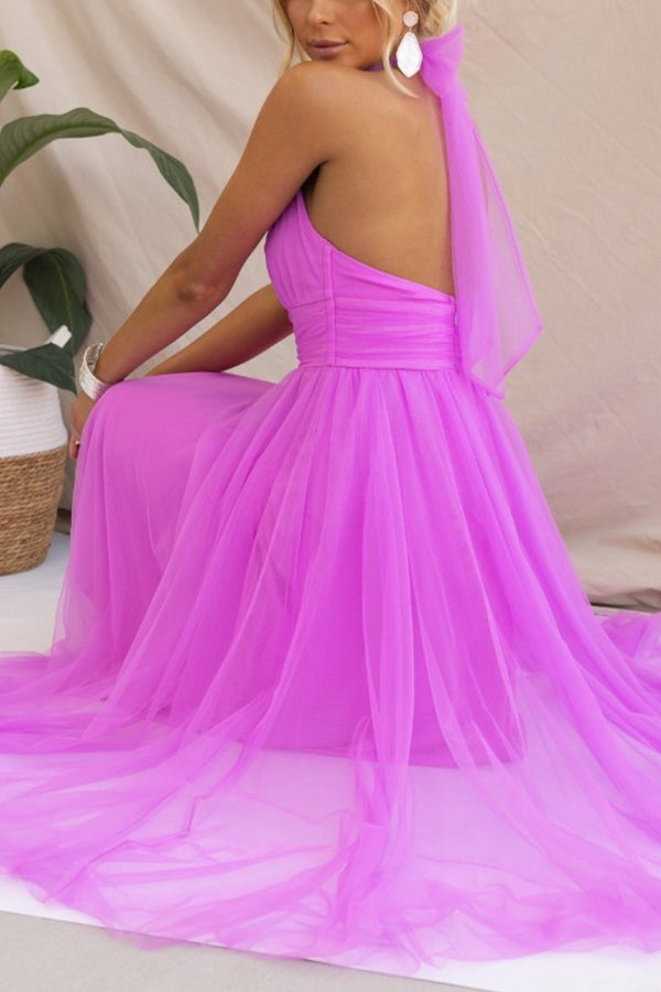 Phoebe - Robe Midi avec Jupe Longue