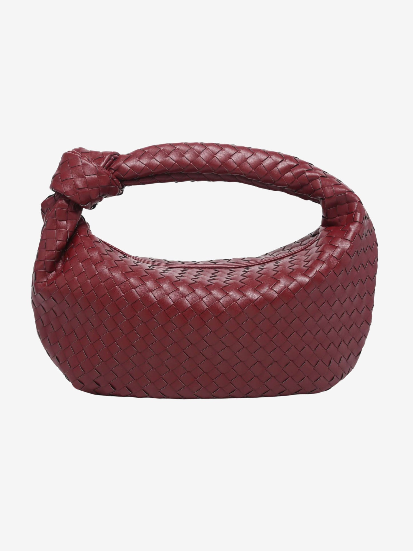 Giselle | Sac à Bandoulière Moyen Tressé avec Nœud