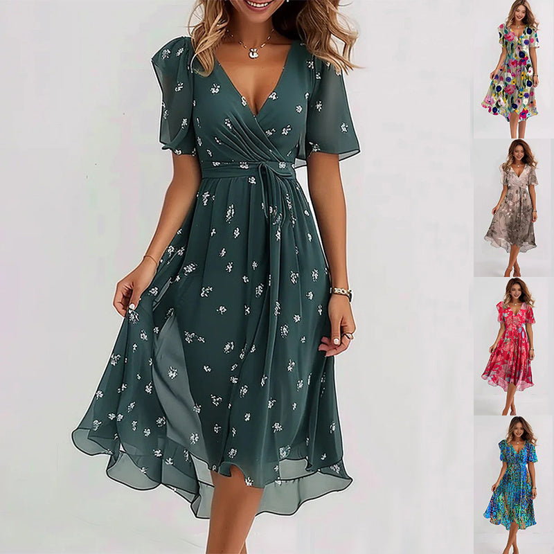Inès | Robe d'été Chic Elegant pour femme | Mixi