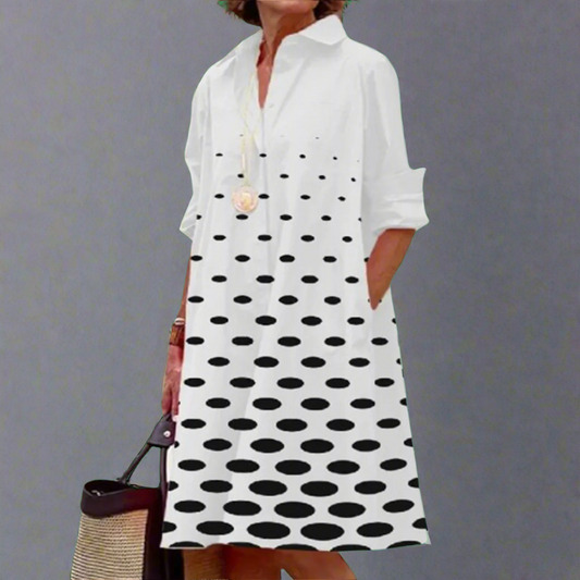 Marianne™ | Robe Midi Luxueuse au Design Élégant