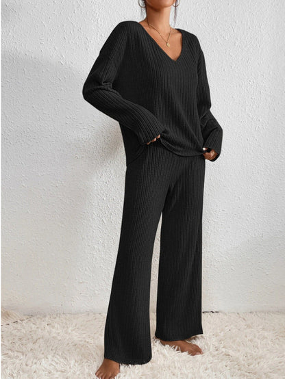 SABINA – Ensemble de Lounge Confortable avec Jambes Amples