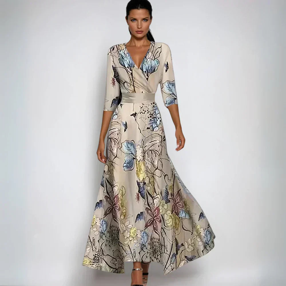 Chloe | Robe Florale Élégante