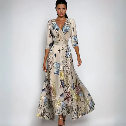 Chloe | Robe Florale Élégante