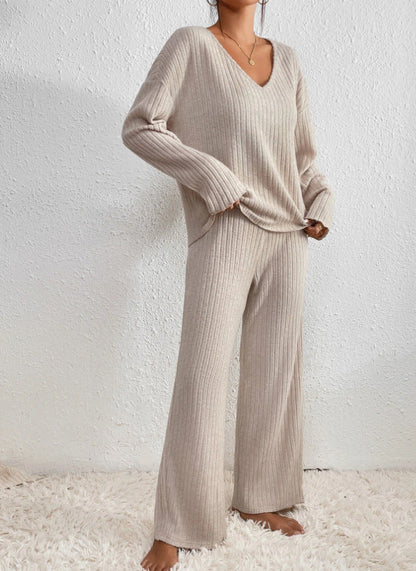 SABINA – Ensemble de Lounge Confortable avec Jambes Amples