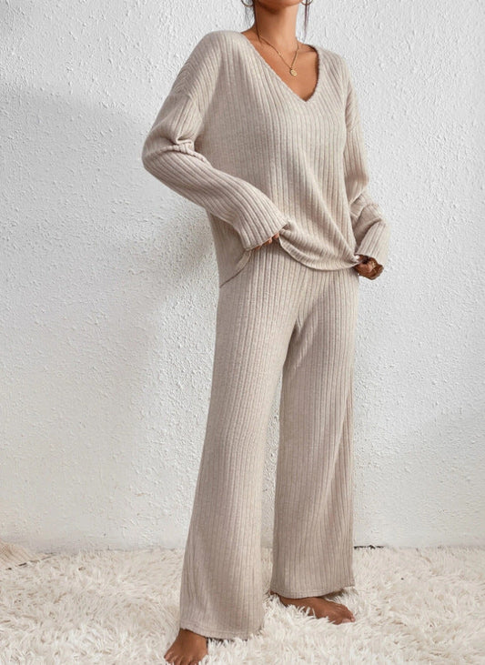 SABINA – Ensemble de Lounge Confortable avec Jambes Amples