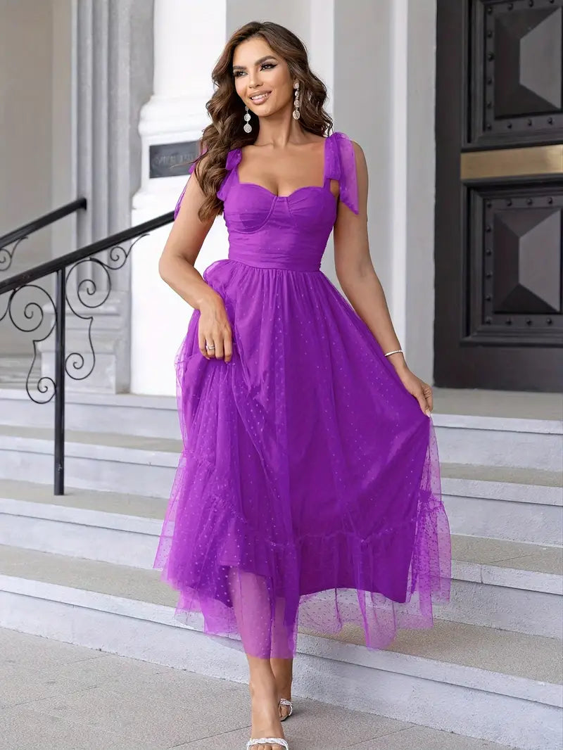 Carmen - Robe Élégante en Maille