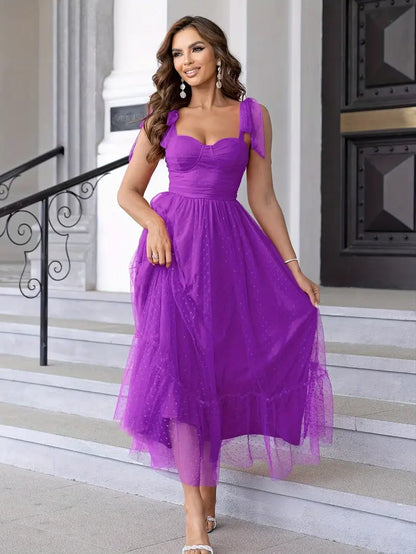 Carmen - Robe Élégante en Maille