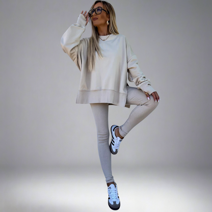 MADISON – ENSEMBLE DE SUDADERA OVERSIZE ET LEGGINGS