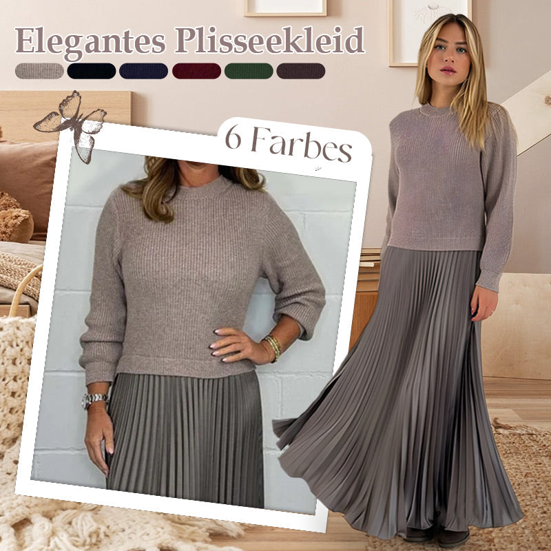 Sophie | Robe Plissée Élégante