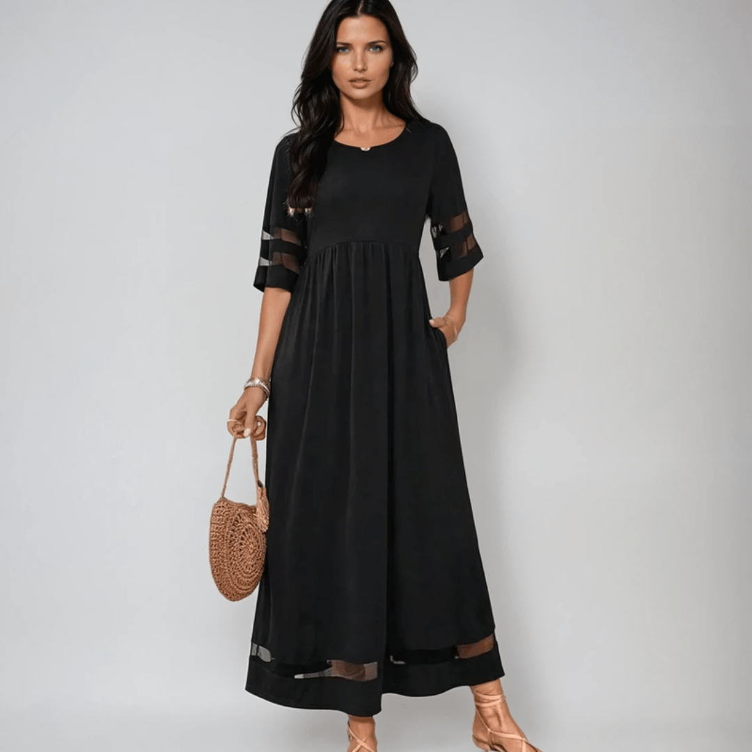 Zora | Robe Maxi d'Élégance Intemporelle