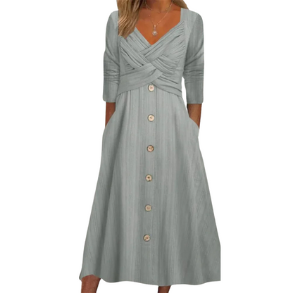 Ella™ - Robe élégante avec couverture du ventre