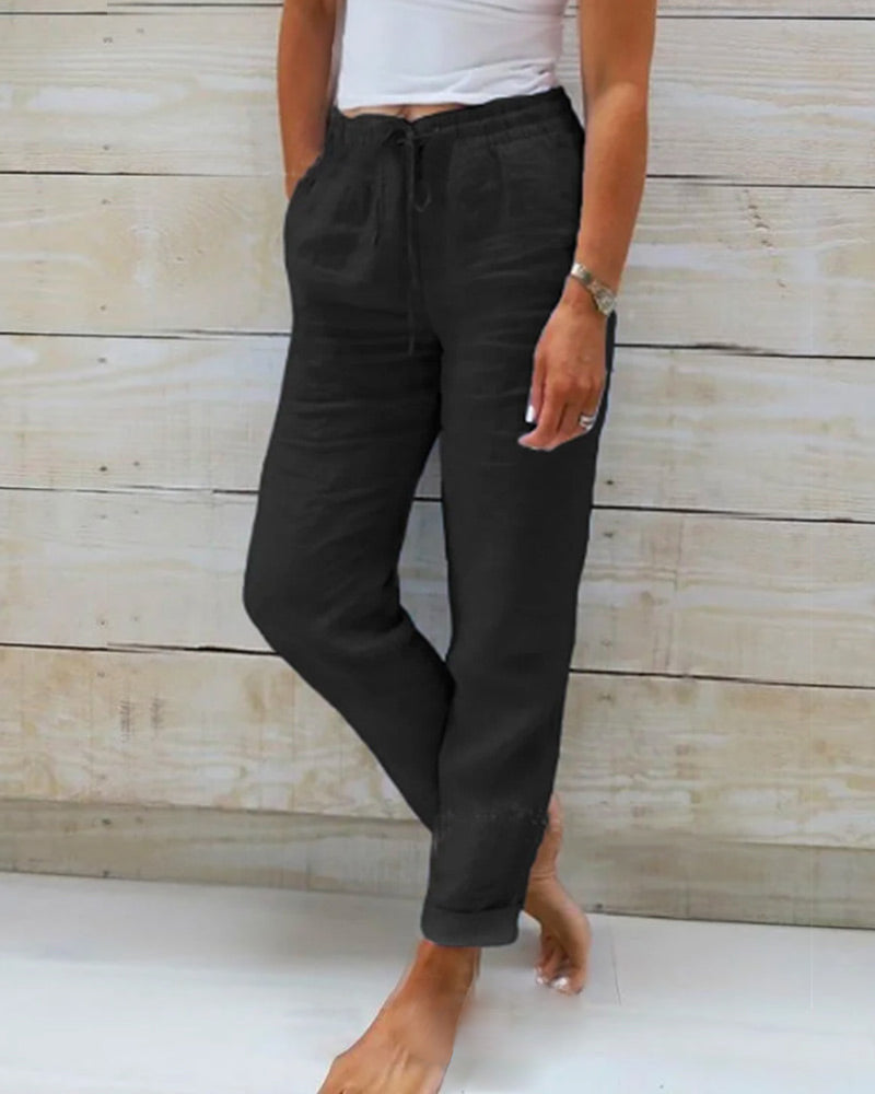 Susan - Pantalons Confortables Élégants