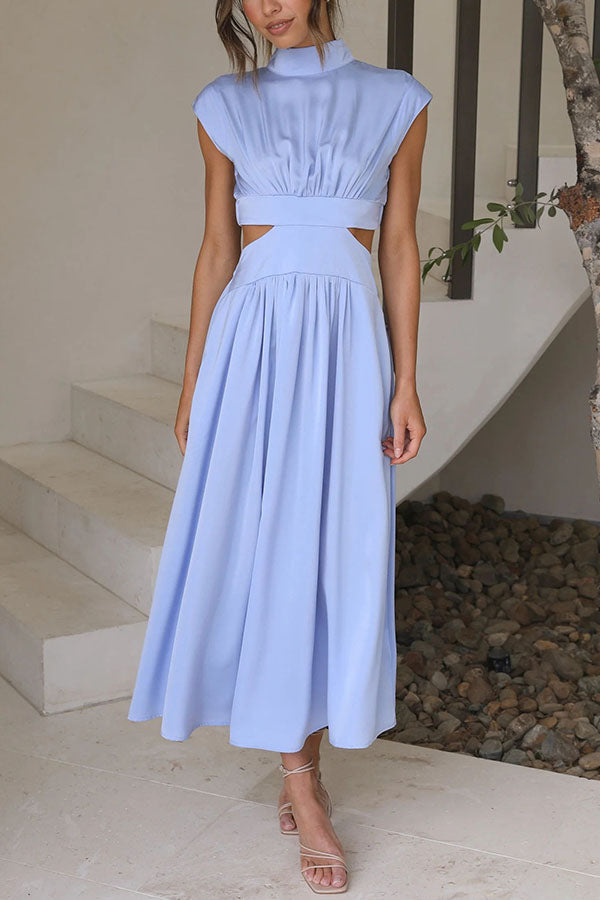 Quincy | Robe Midi avec Taille et Poches