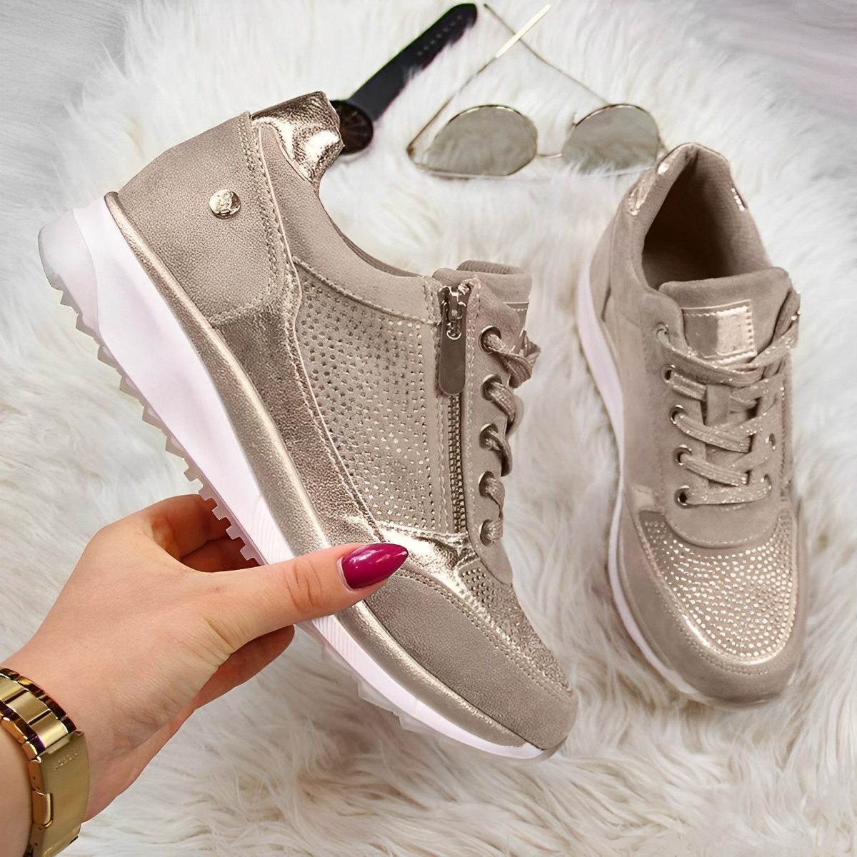 Pro Shoes – Chaussures de sport confortables avec fermeture pratique