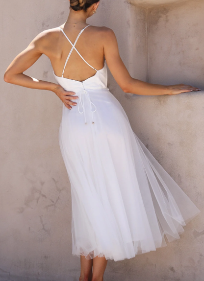 Jana – Robe midi pour les journées chaudes