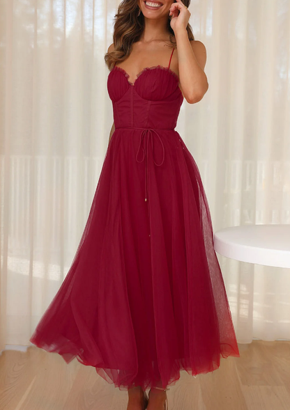Jana – Robe midi pour les journées chaudes