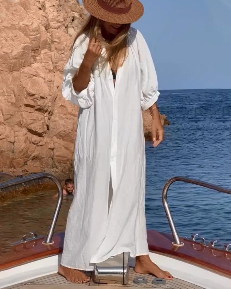 Tatum - Robe en Coton Confortable et Décontractée pour Femmes