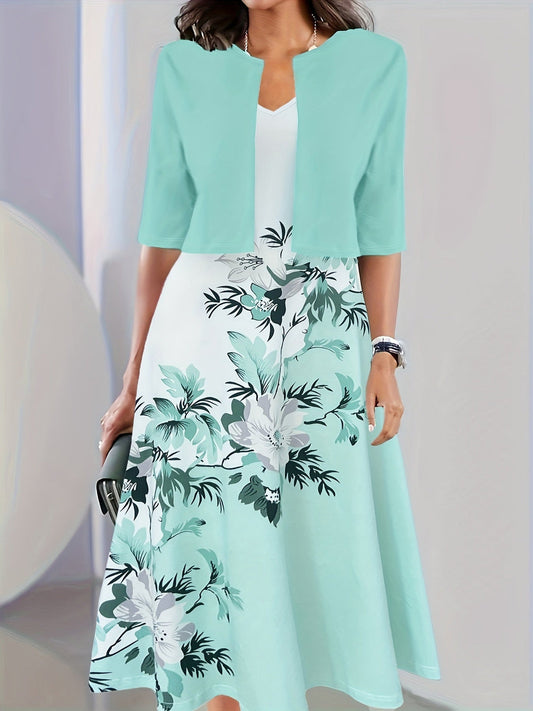 Lily™ - Élégant Robe Deux Pièces