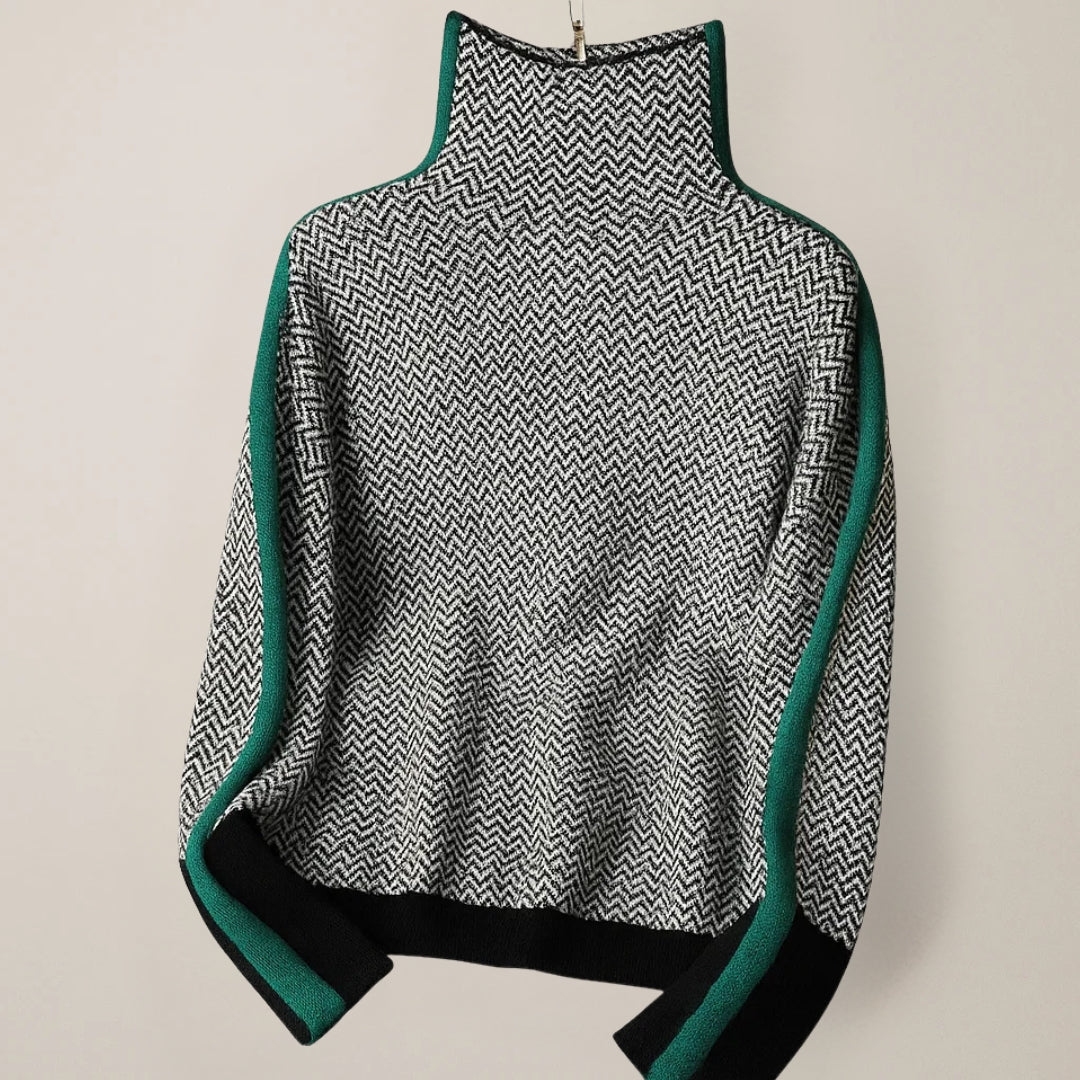 Martina™ | Pull Col Montant