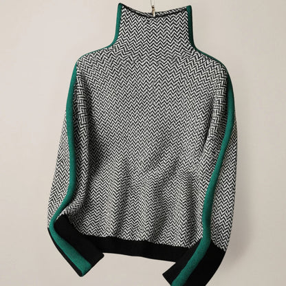 Martina™ | Pull Col Montant