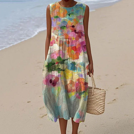 Mireya™ - ROBE COLORÉE INSPIRÉE DU VINTAGE