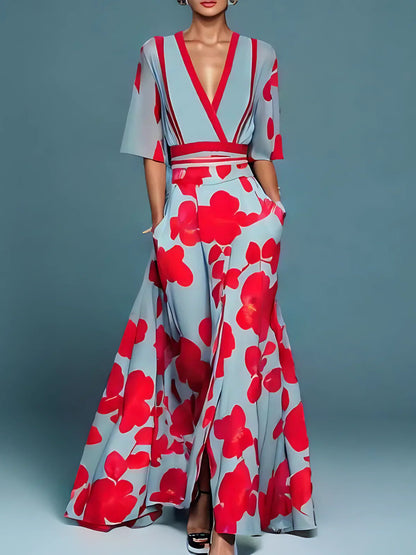 Helena | Robe Fleurie Élégante
