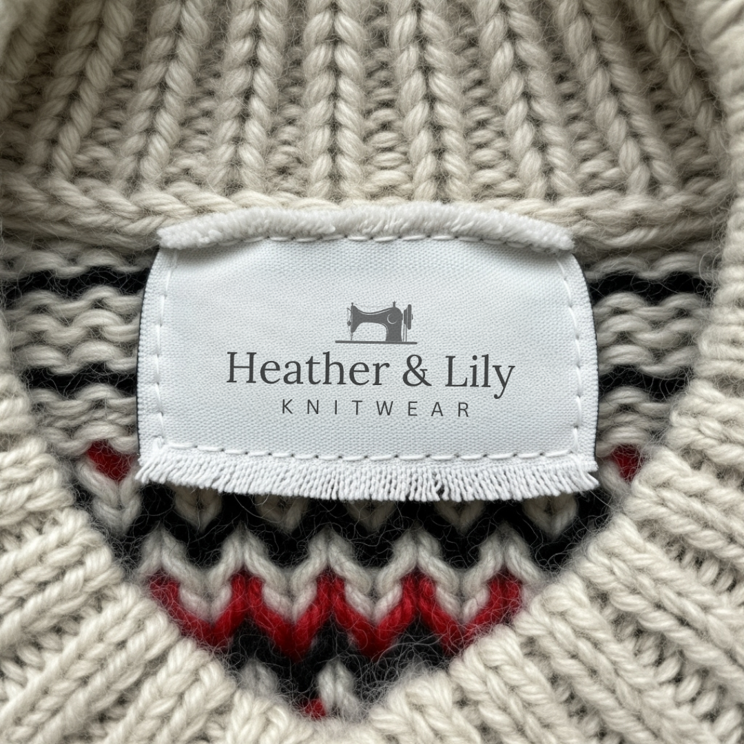 Atasha | Cardigan Islandais Vintage