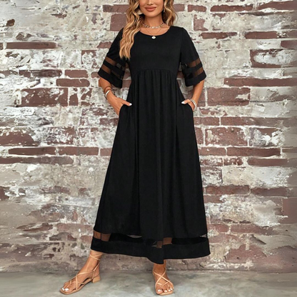 Amandine – Robe élégante, avec effet de camoufler le ventre