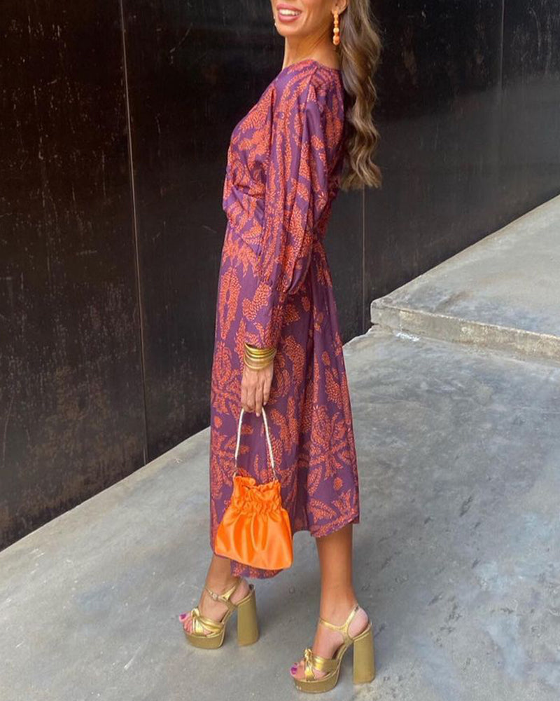 Keeley - Robe élégante pour femme avec manches