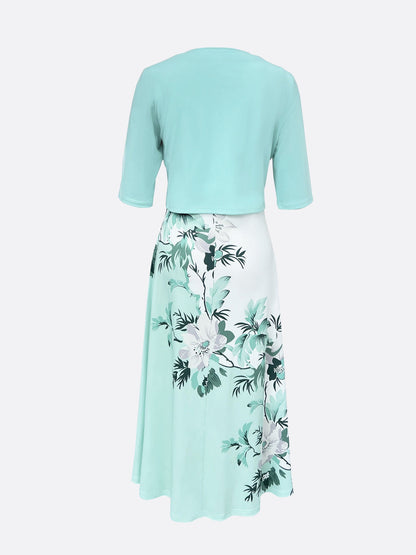 Lily™ - Élégante Robe Deux Pièces