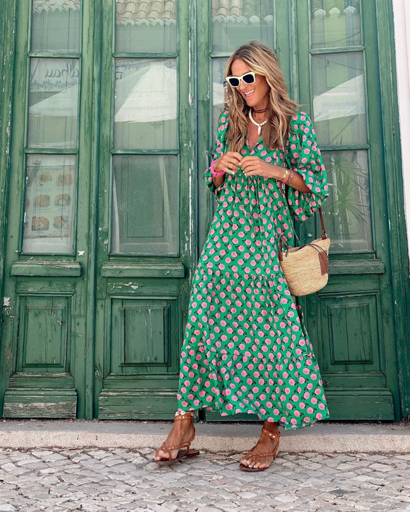 SANDY - ROBE LONGUE CONFORTABLE ET TENDANCE