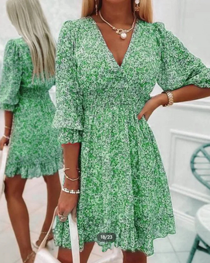 SAMI - ROBE FLORALE D'ÉTÉ