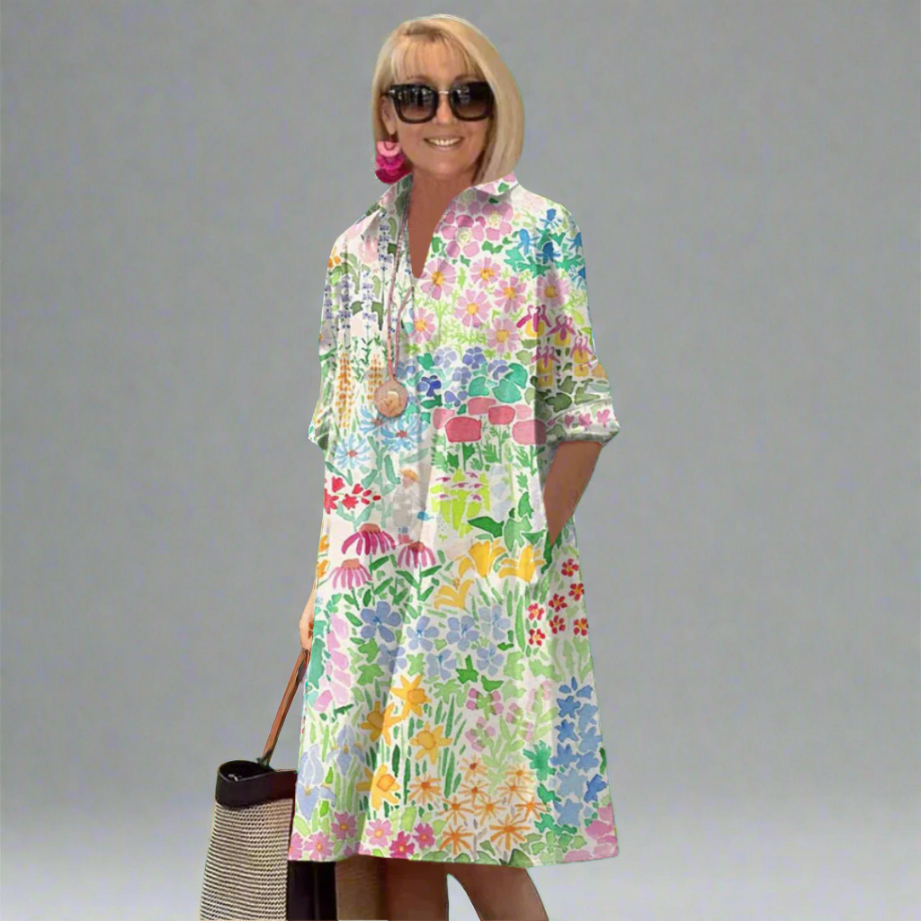 Eira | Robe d'Été Légère à Imprimé Floral
