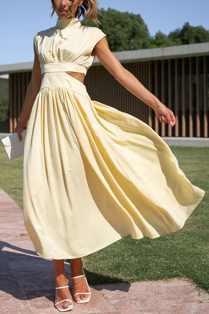 Quincy | Robe Midi avec Taille et Poches