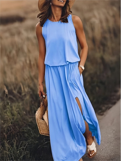 Edna - Robe maxi boho en modal au style élégant