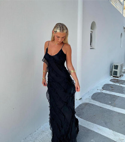 Aliza | Robe Maxi à Volants