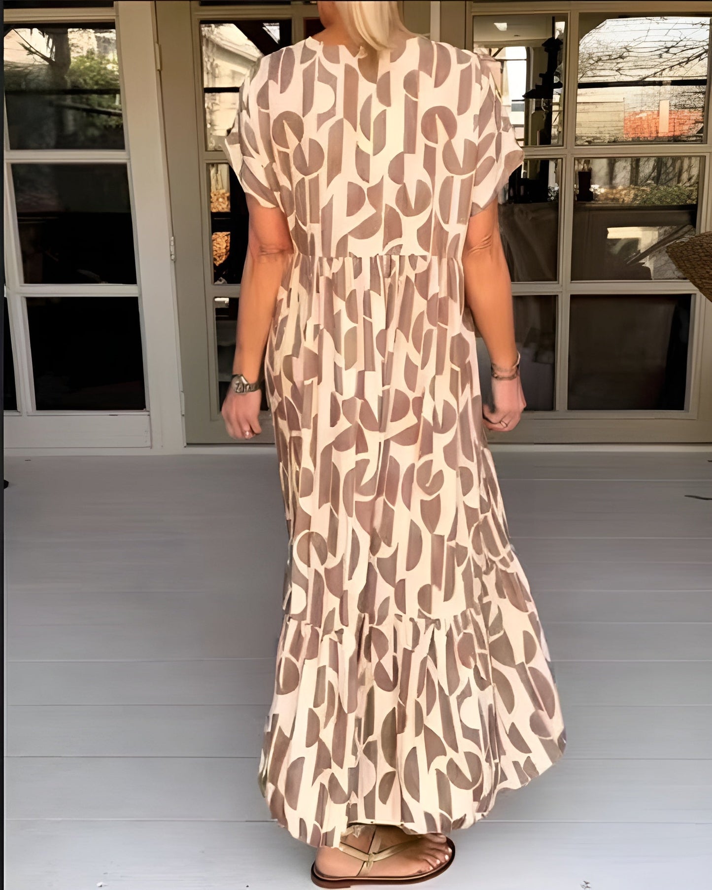 Colette | Robe Fluide avec Décolleté en V