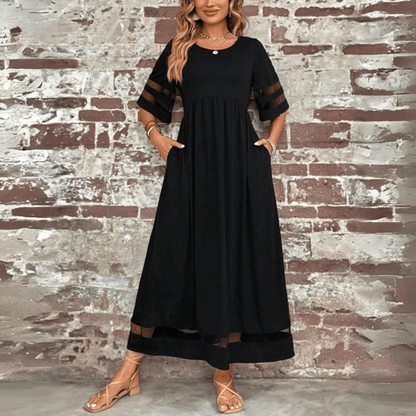 Zora | Robe Maxi d'Élégance Intemporelle