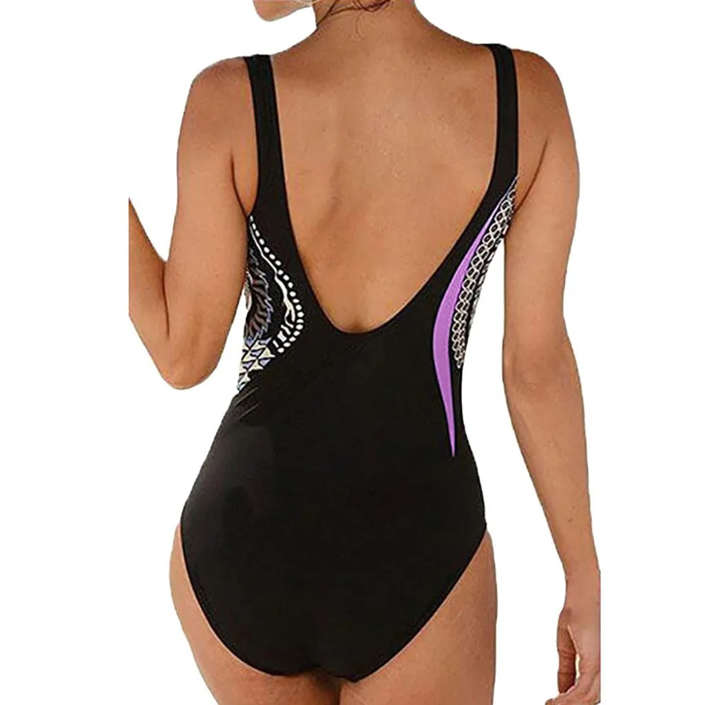 LolaBeach - Maillot de bain imprimé graphique