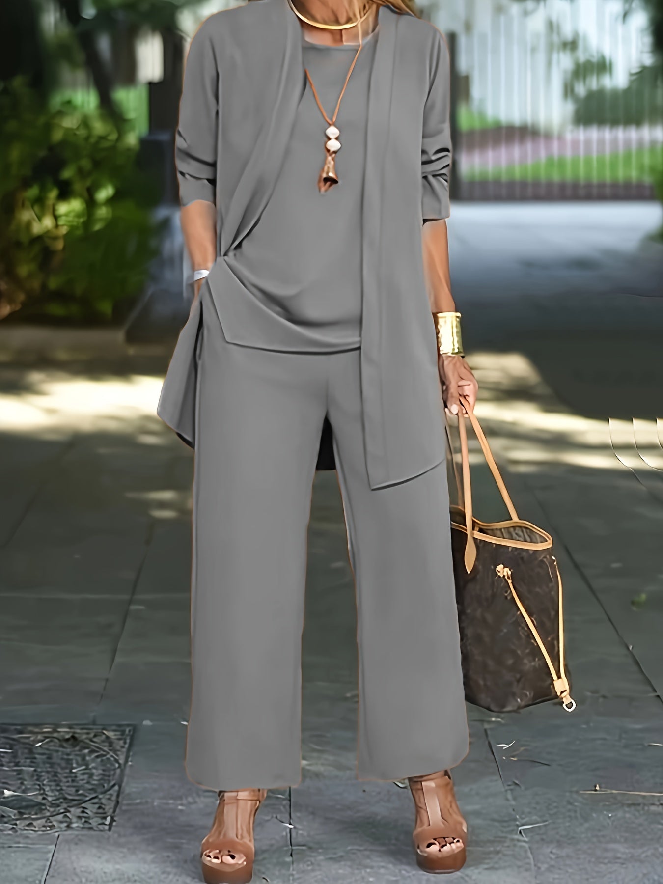 Layla™ - Ensemble Chic et Stylé en Trois Pièces