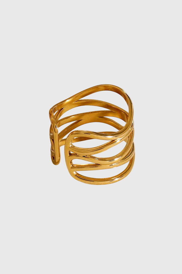 Catalina | Bague en Acier Inoxydable Élégante