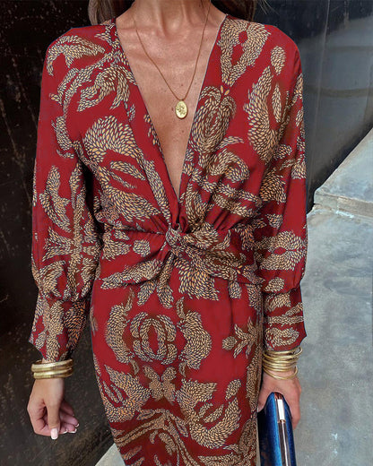 Missandei - Robe en Satin pour Femme, Élégante avec Détail de Nœud