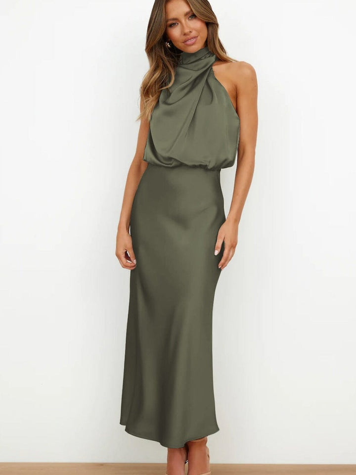 Robe en Soie Élégante Grace