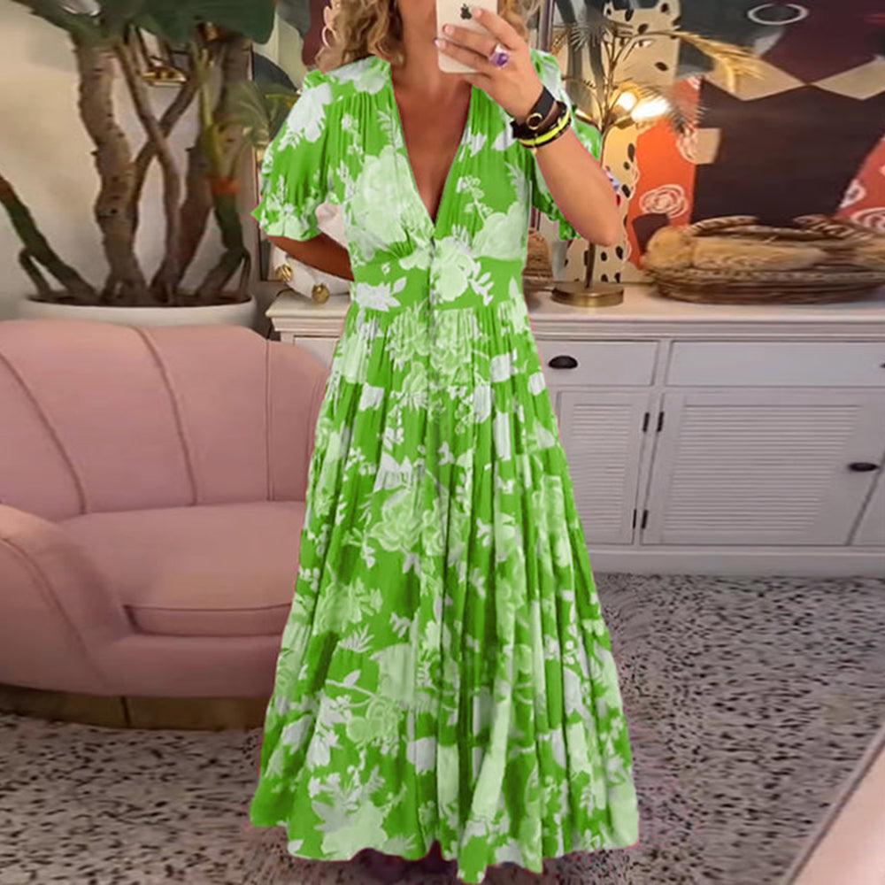 Floriana | Robe Fleurie Vibrante