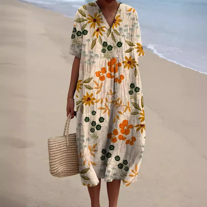 GABRIELA – ROBE INFORMELLE AVEC THÈME FLORAL