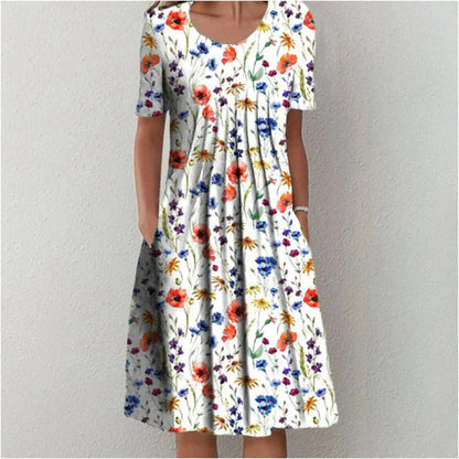 Erin - Robe élégante à motif floral